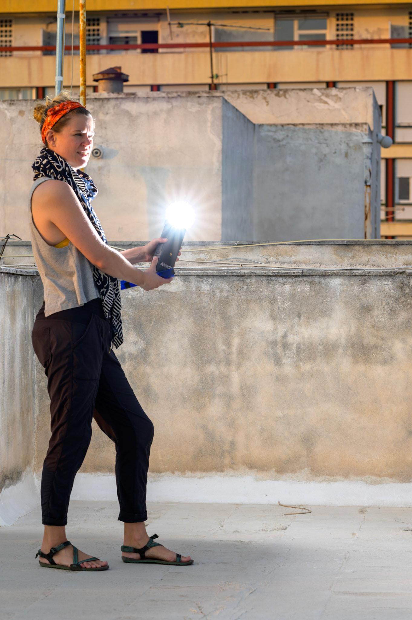 Photo assistant on a FORGE for Humanity shoot