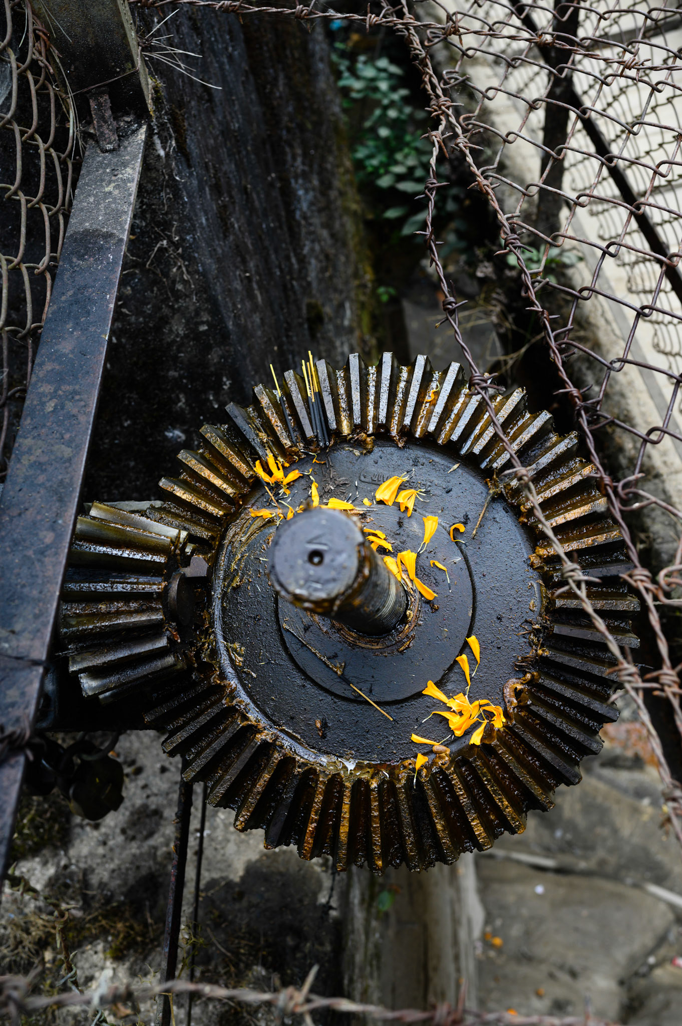 The end of the trail in Sundarijal, on the outskirts of Kathmandu.