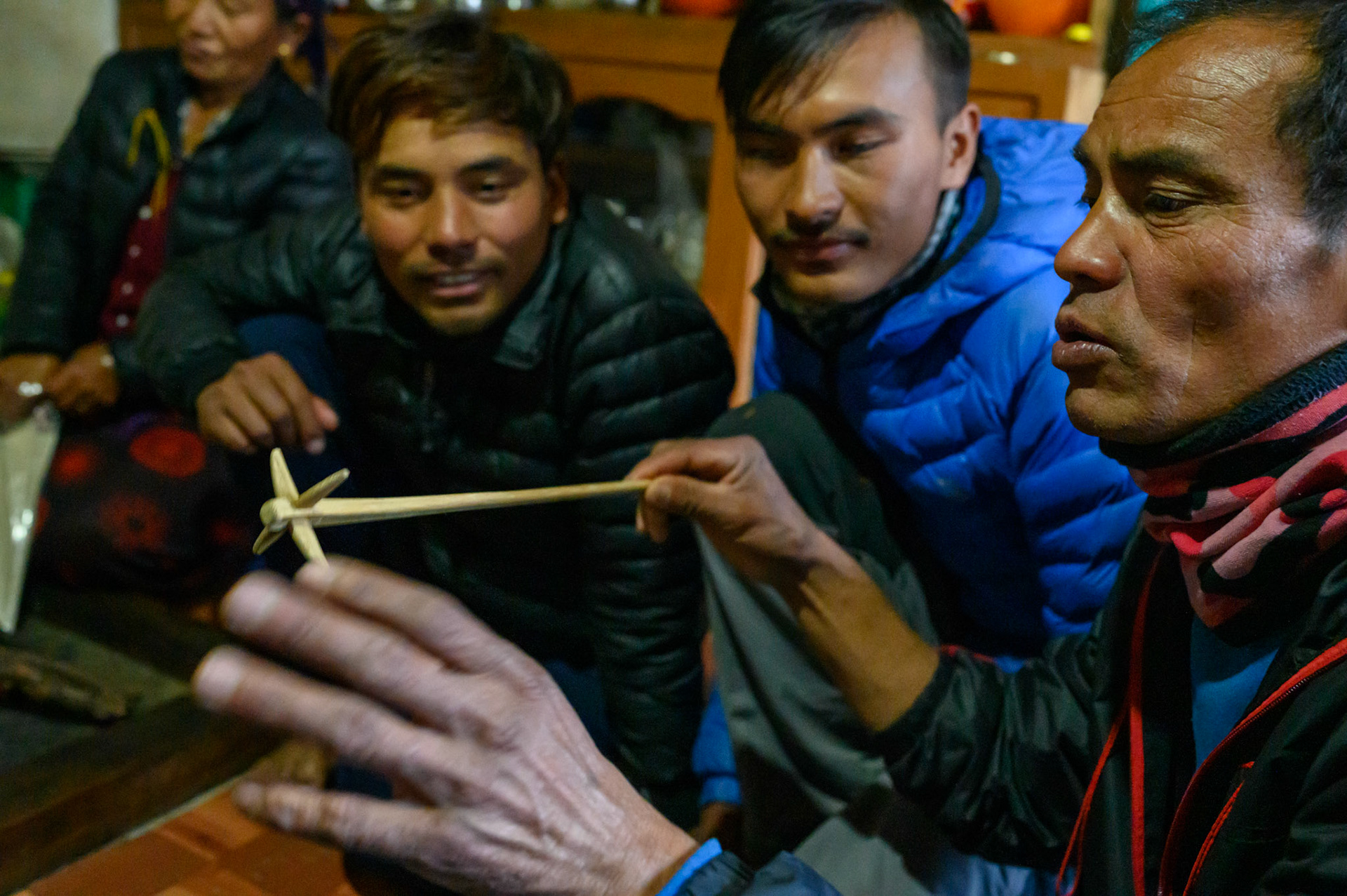 Dinner being made at Thotundanda.