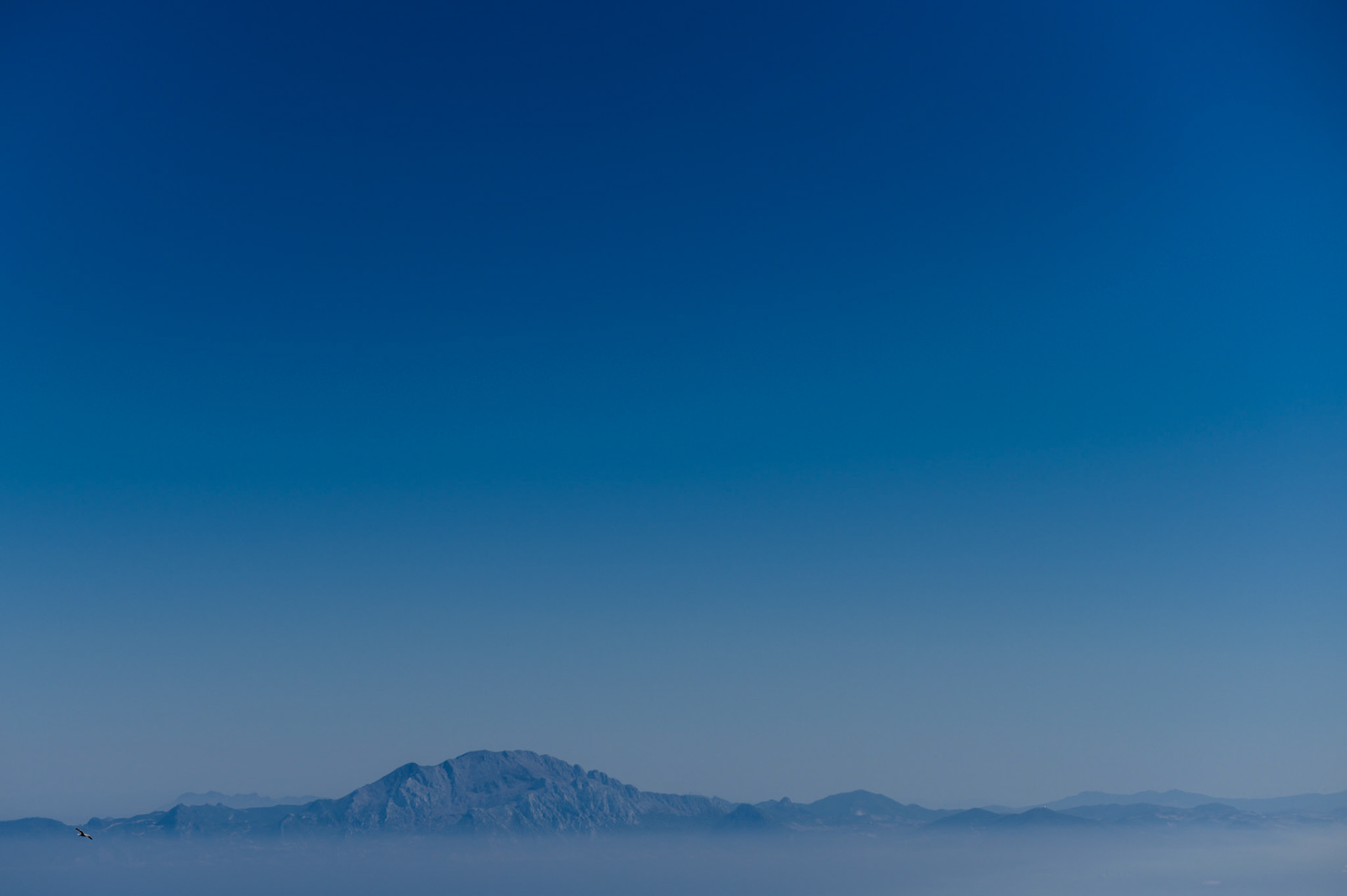 The Bay of Algeciras from Gibraltar.