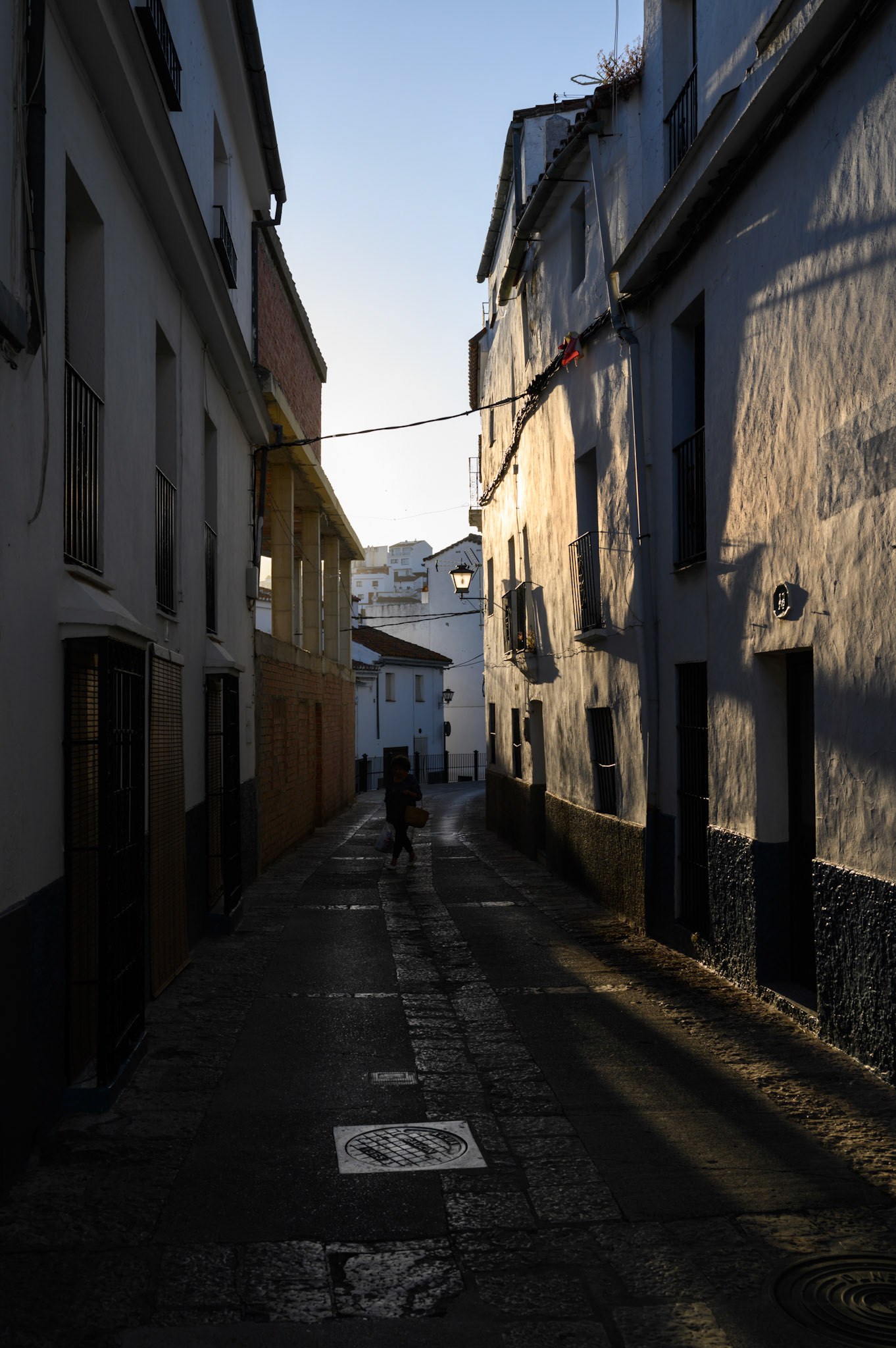 Tight evening streets