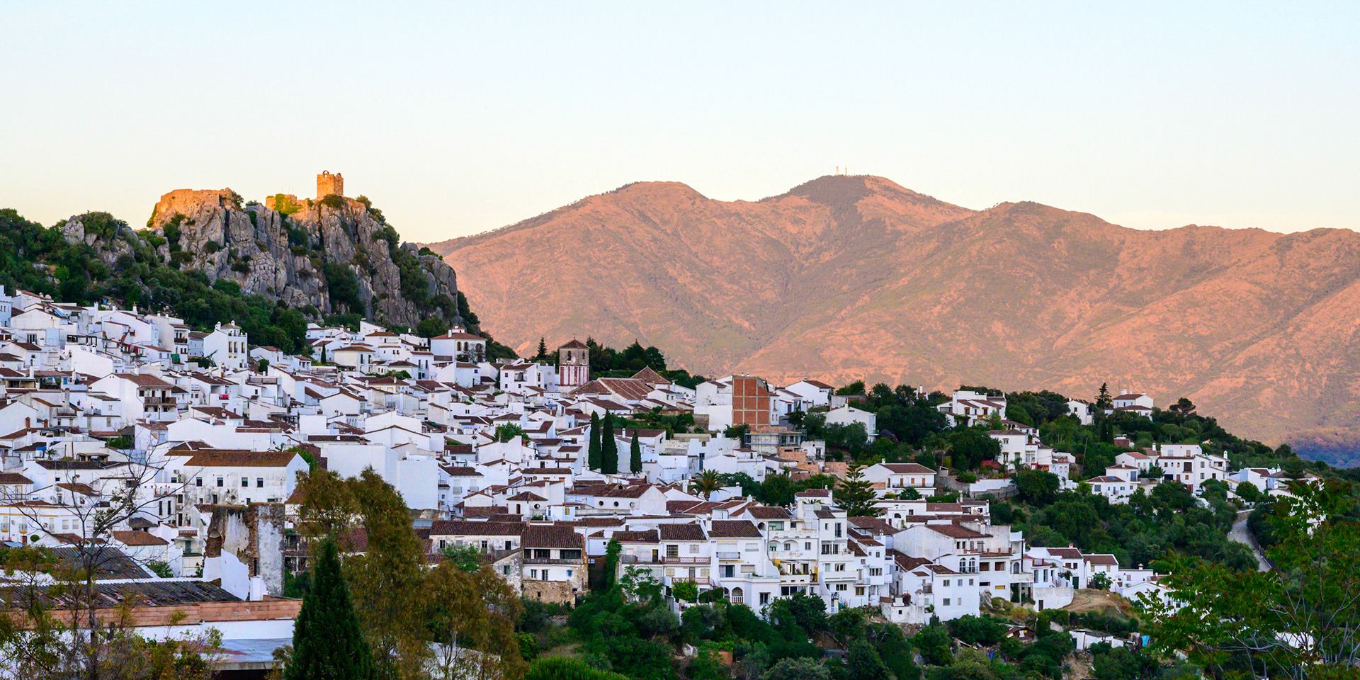 Castillo del Aguila above Gaucín. The Romans once watched for trouble from here.