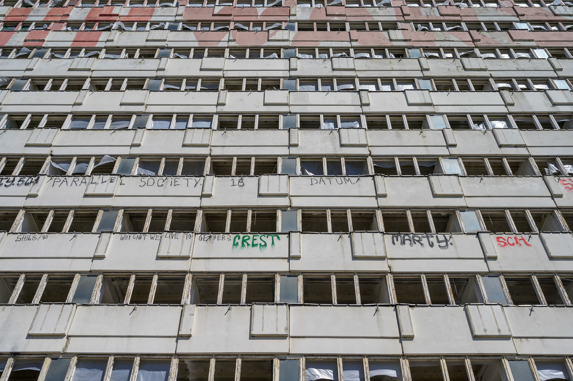 What is there not to love about the massive granduer of the people's palace of Karl Marx Allee? A huge post-war East German building project for workers housing, although it is likely the best housing was reserved for party members.