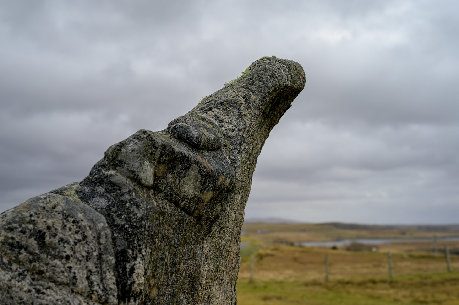 The Callanish standing stones, erected over 4,500 years ago.