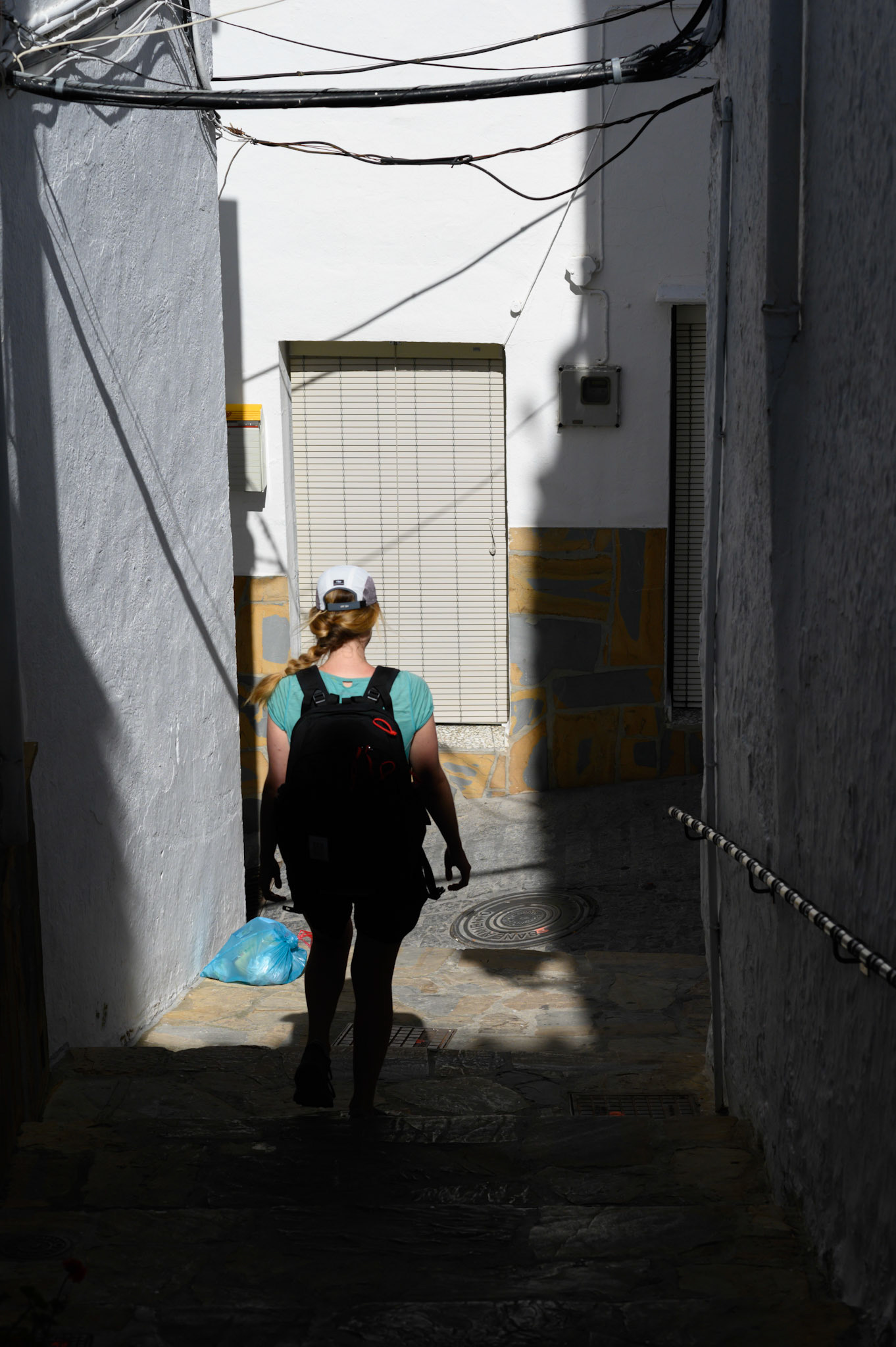 Sheryl in Casares street.