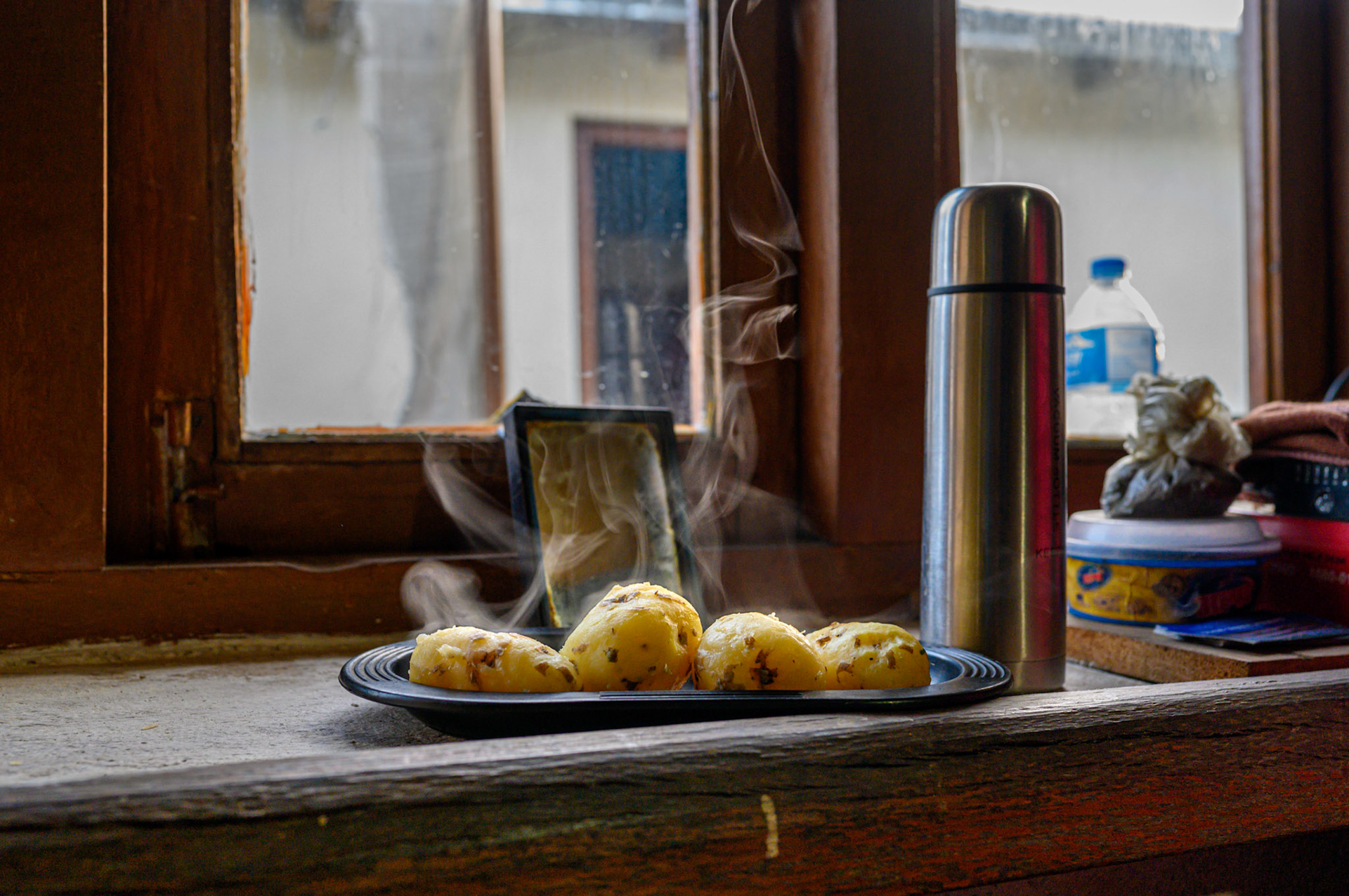 Dinner being made at Thotundanda.
