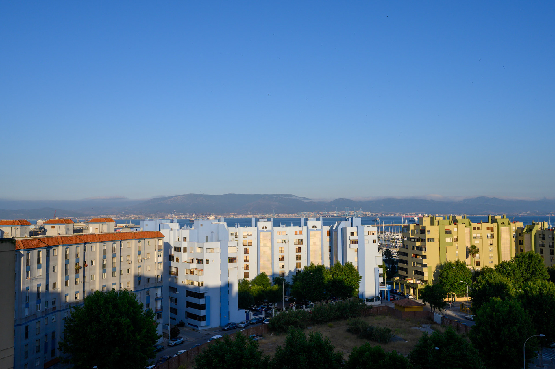 La Linea in the morning sun.