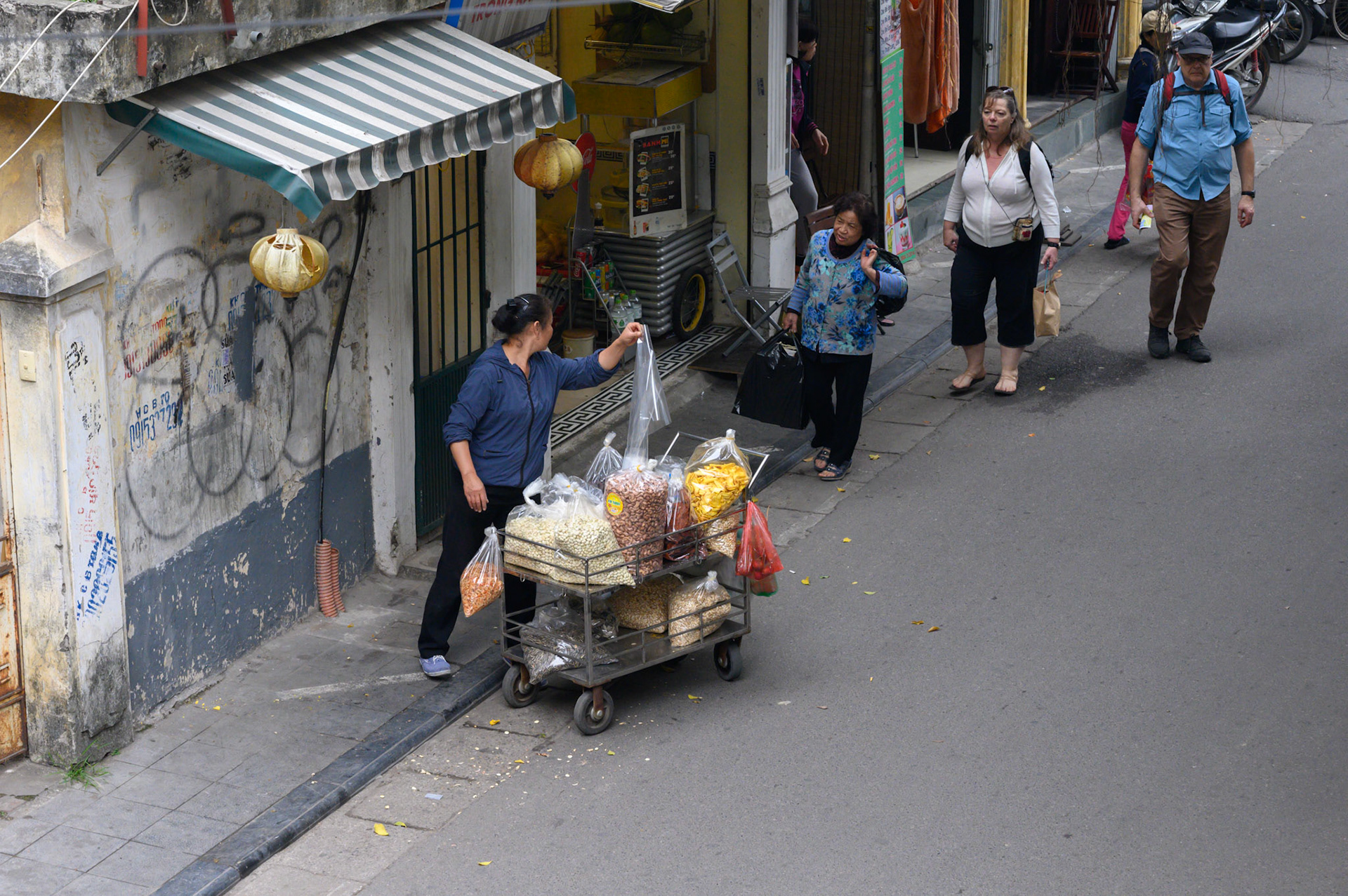 Scenes of the street below Pastuer Street brewery.