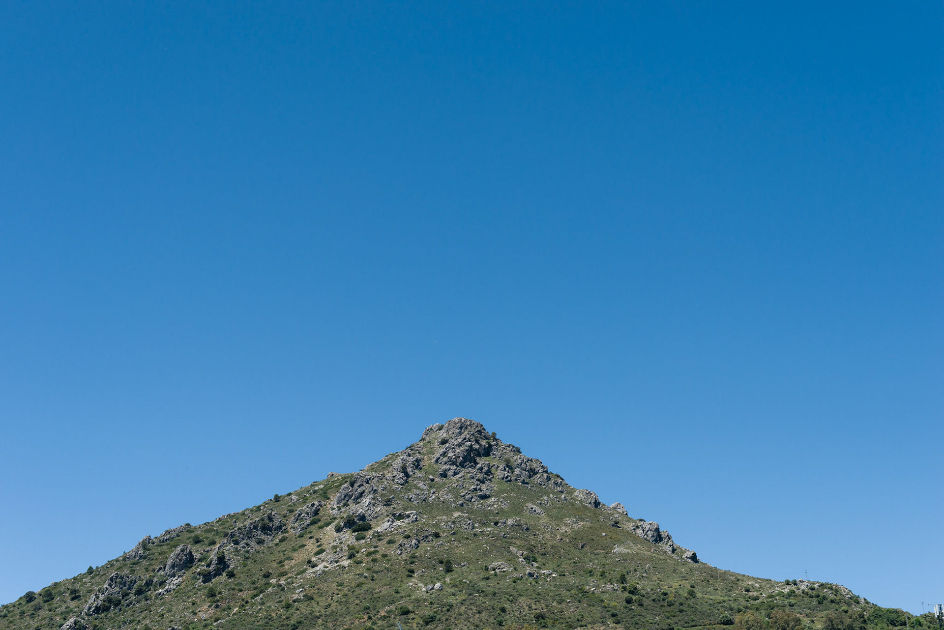 El Hacho, the highest point around Gaucín