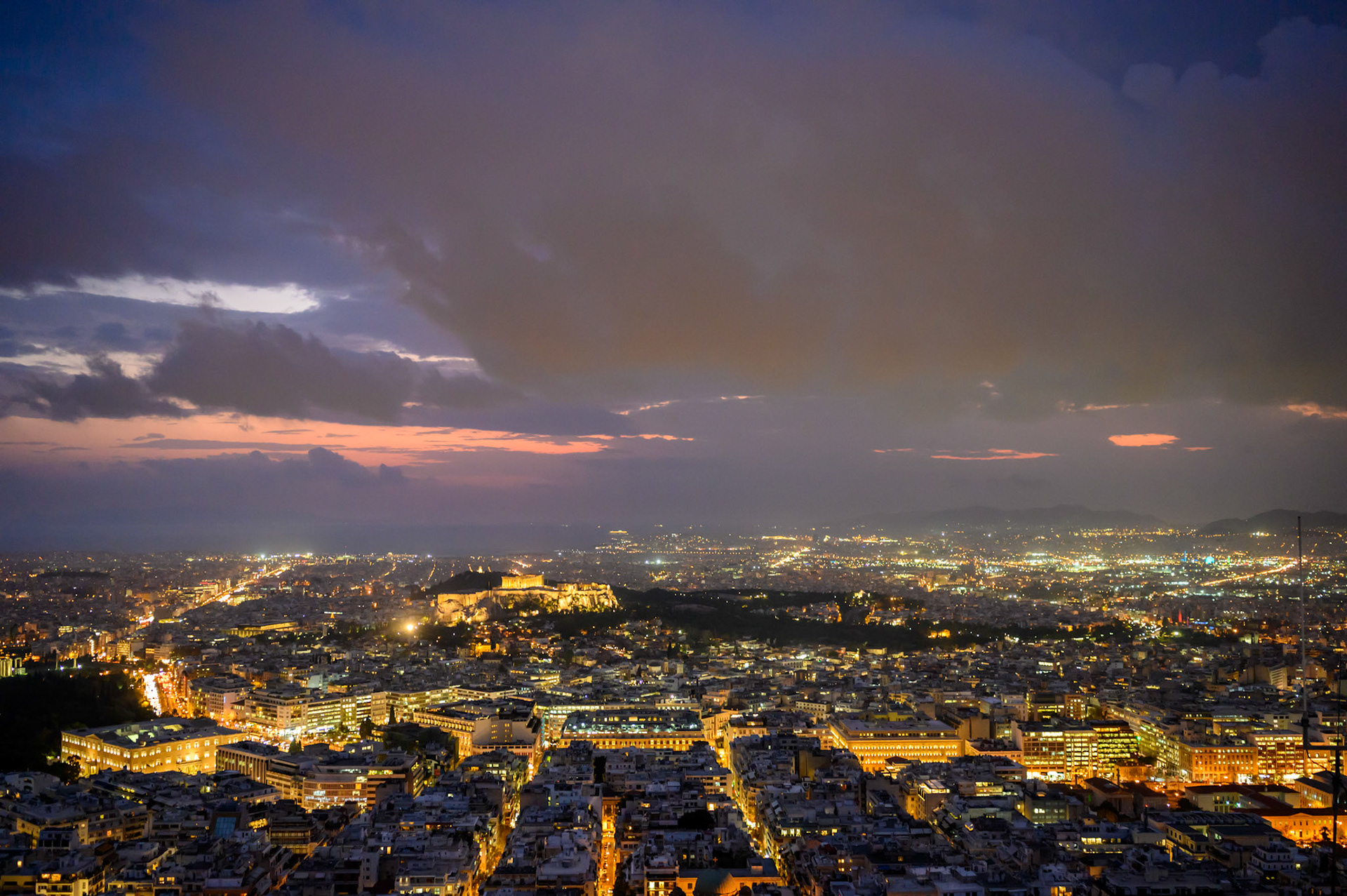 From Lycabettus Hill
