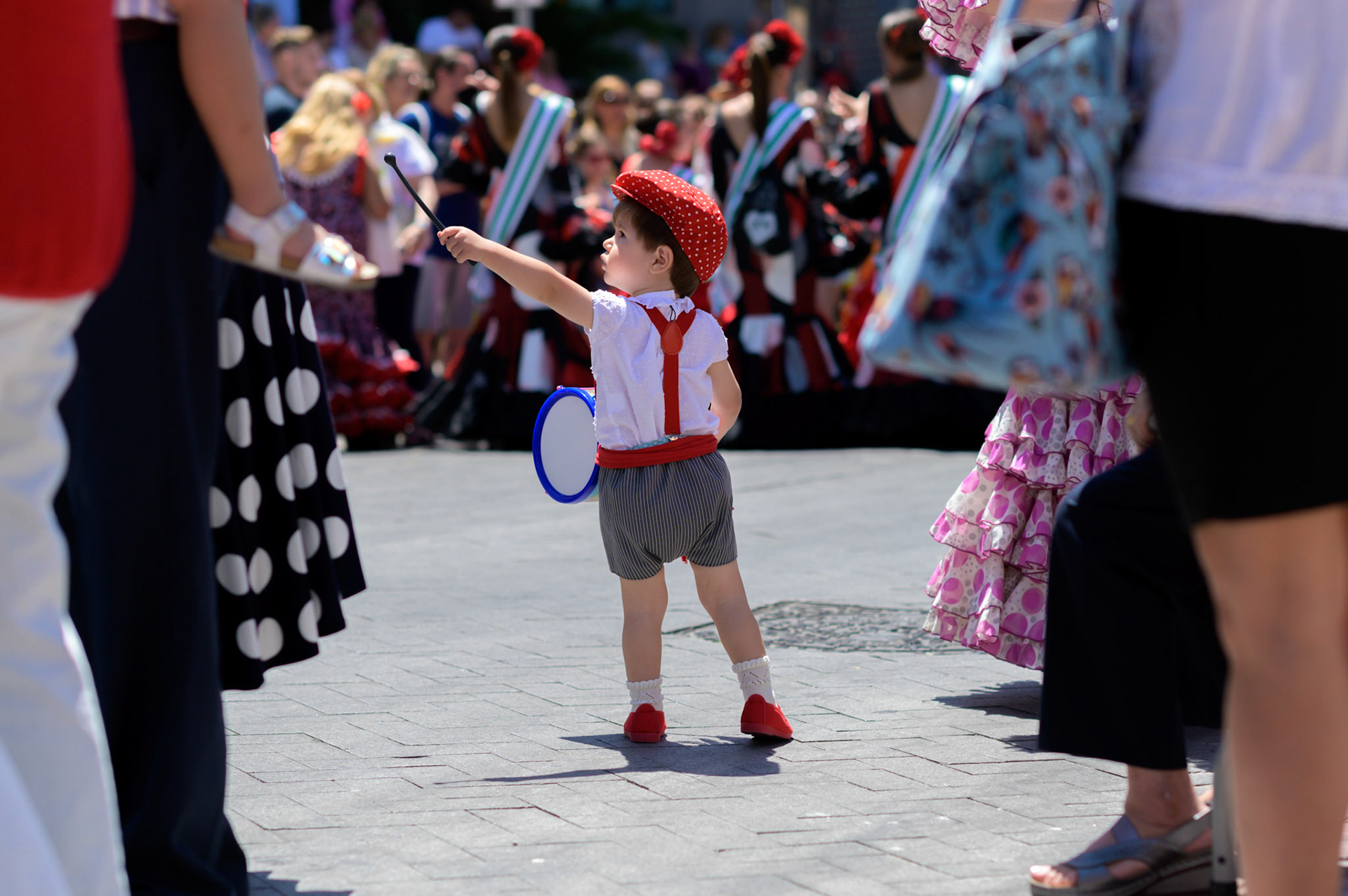 Saint Bernabe Fair. The day of the patron saint of Marbella