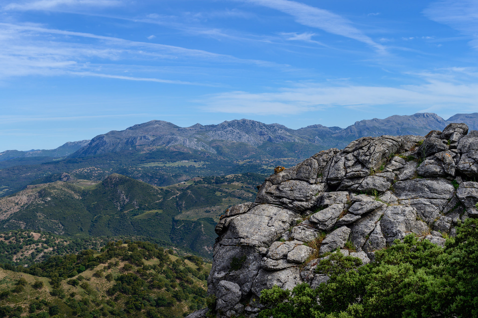 A view from the summit of El Hacho