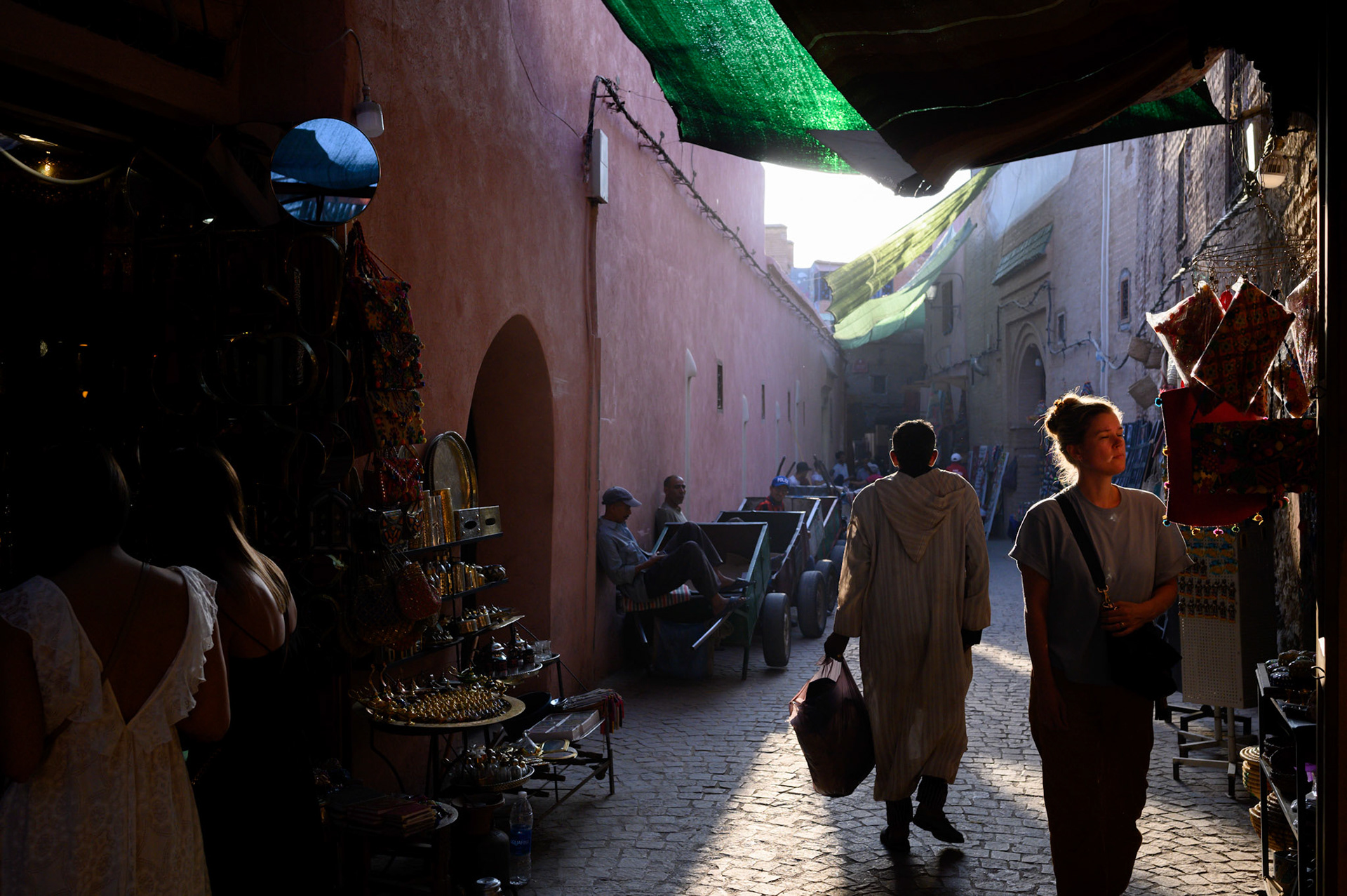 Shery in the Marrakech Medina