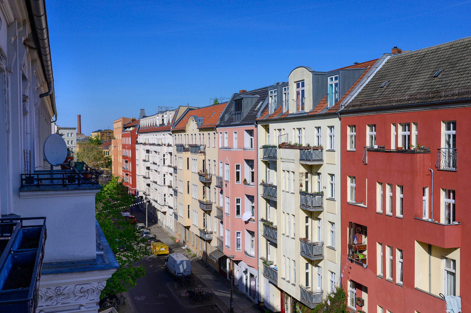 My old streets are looking a lot more colourful that they did 25 years ago, when the drab concrete facades were crumbling after decades of neglect, war damage unrepaired.