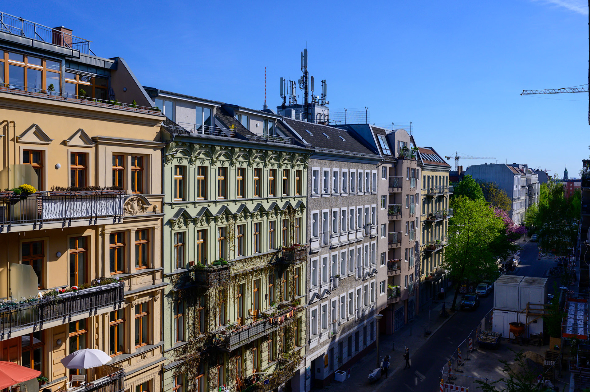 My old streets are looking a lot more colourful that they did 25 years ago, when the drab concrete facades were crumbling after decades of neglect, war damage unrepaired.