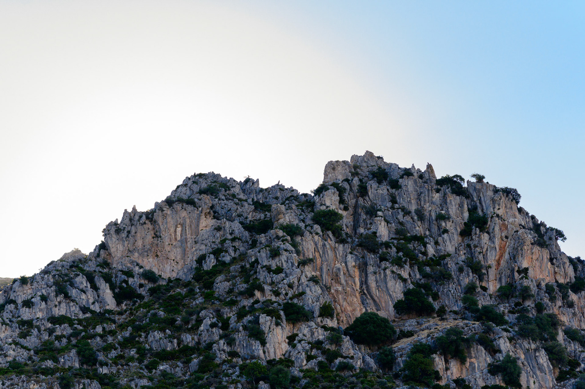 Sunrise over the Sierra Crestellina