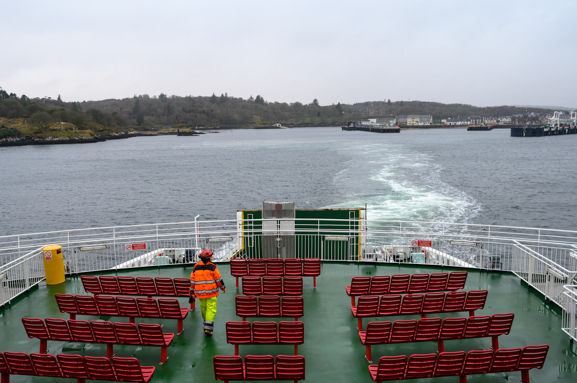 Leaving Lewis, from Stornoway to Ullapool.