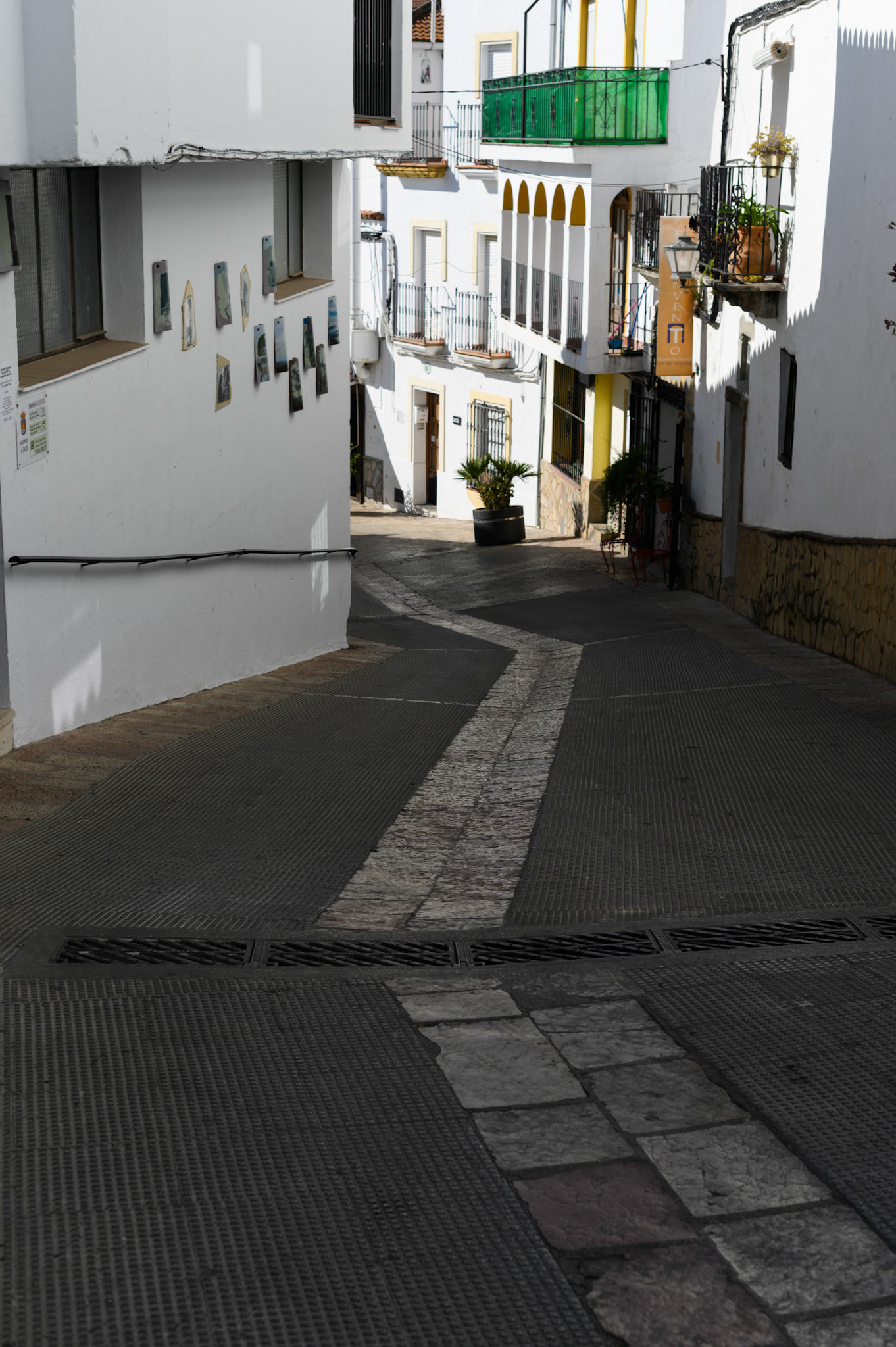 Tight and steep Gaucín streets
