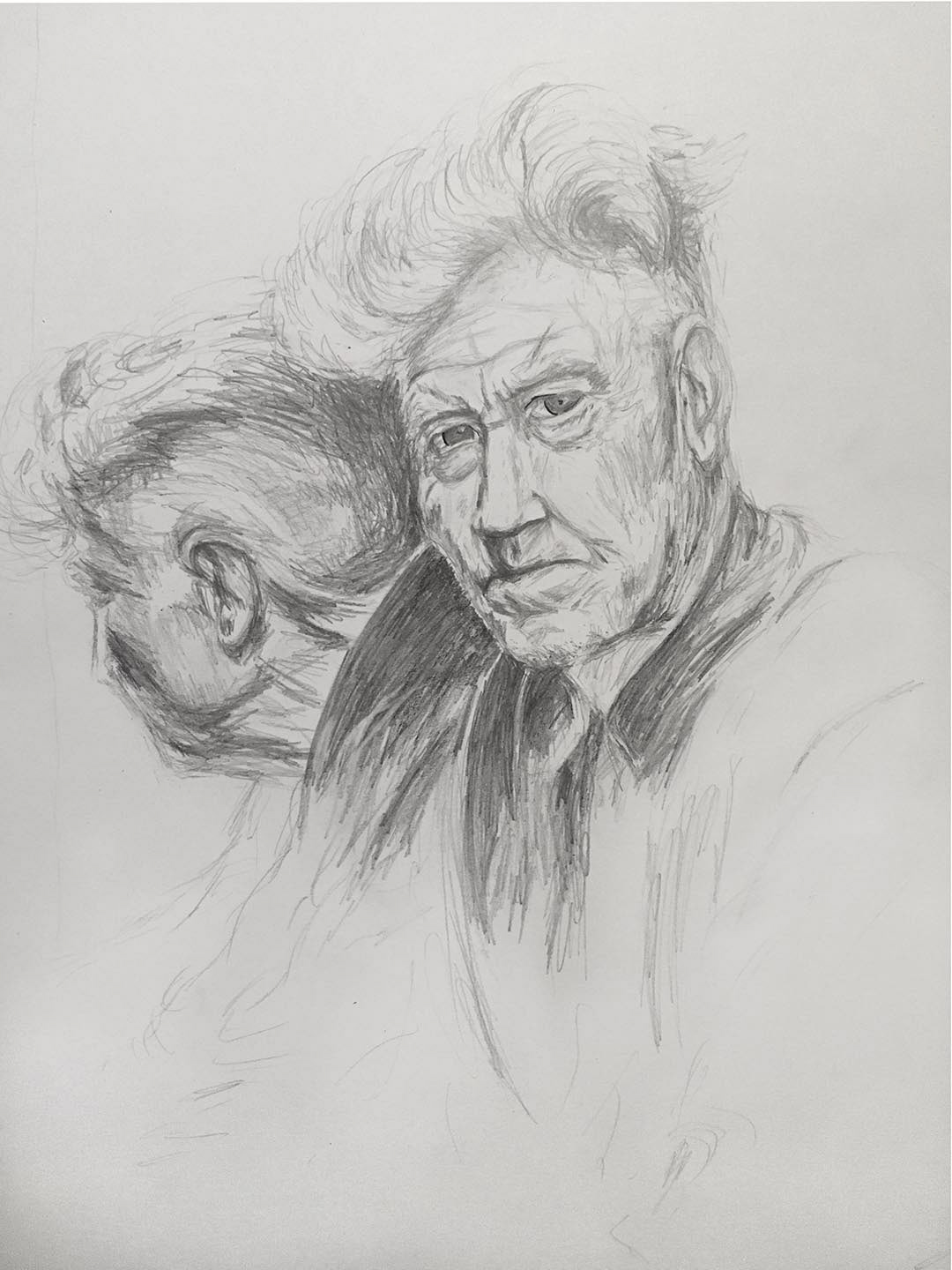 David Lynch, Pencil on Paper, Oct 2019