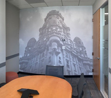 Small conference room vinyl