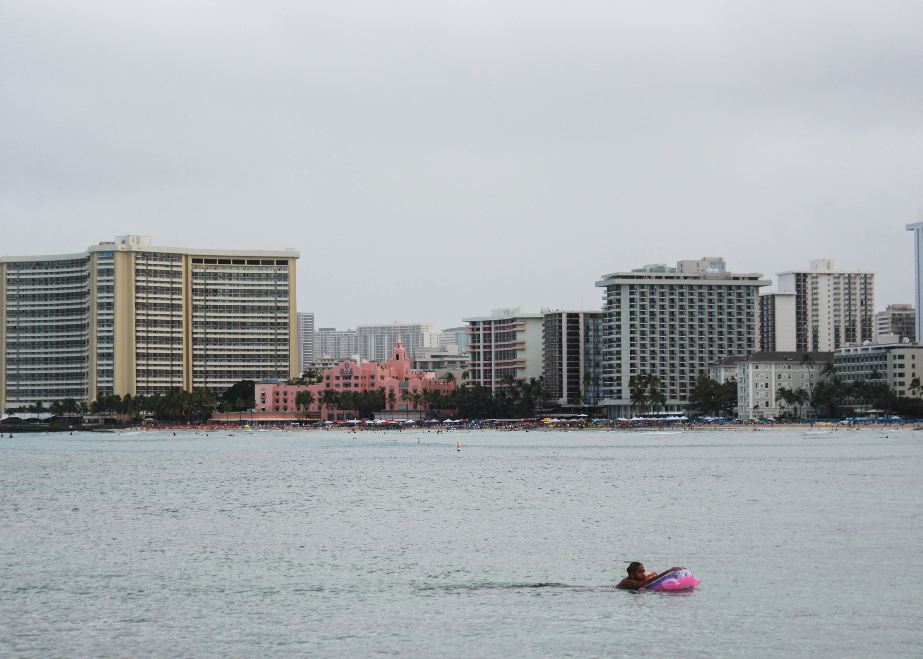 A view of Waikiki.