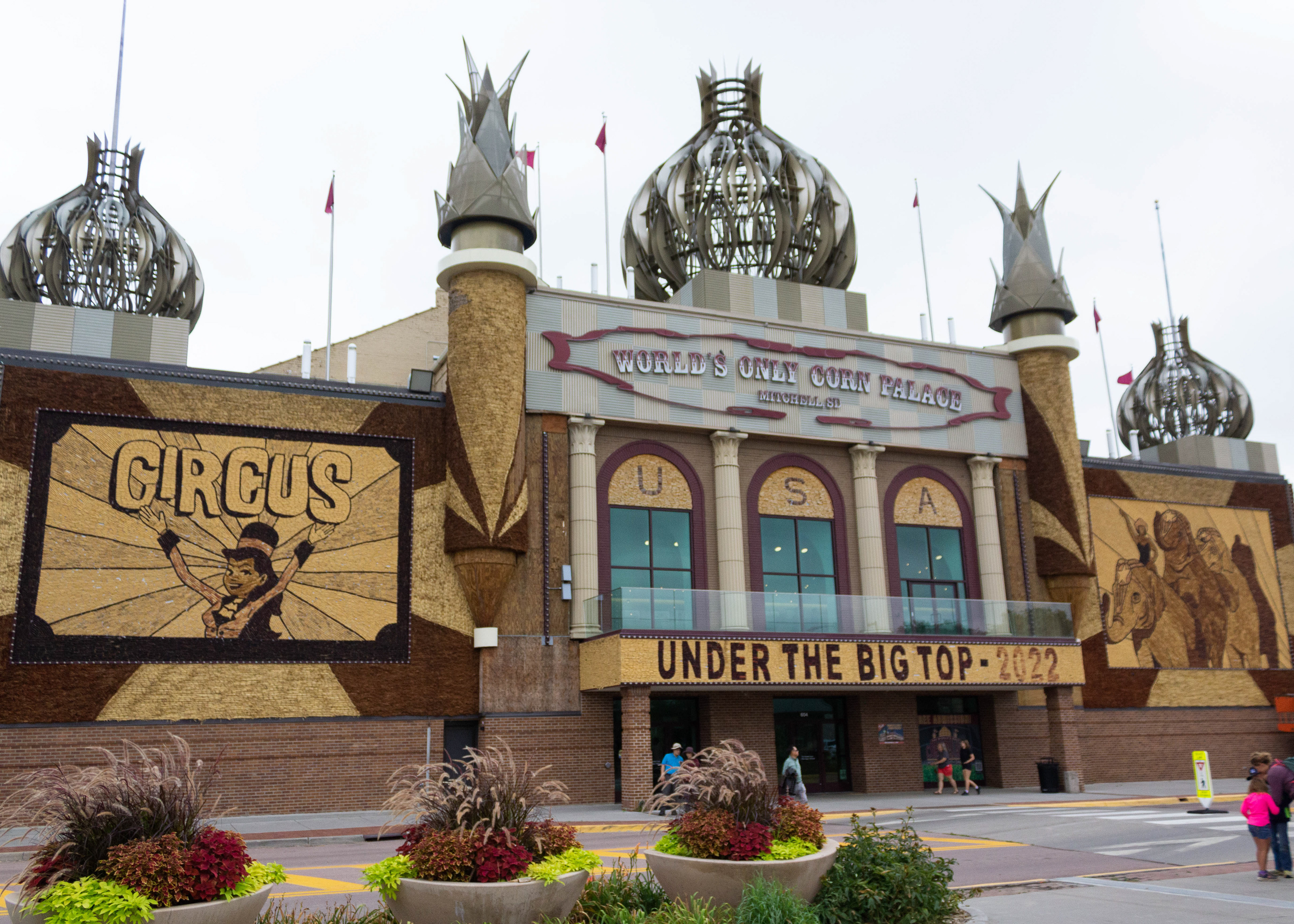 The Corn Palace in Mitchell, South Dakota
