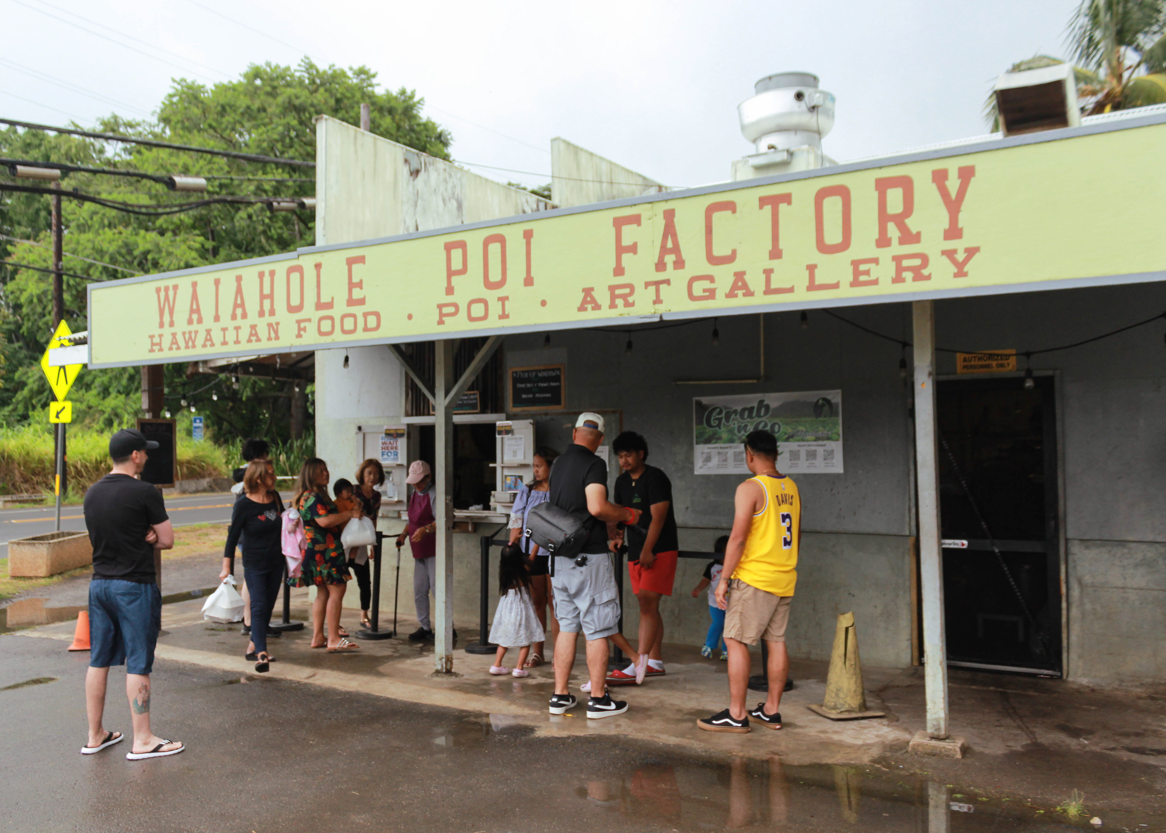 Waiahole Poi Factory in Kaneohe.