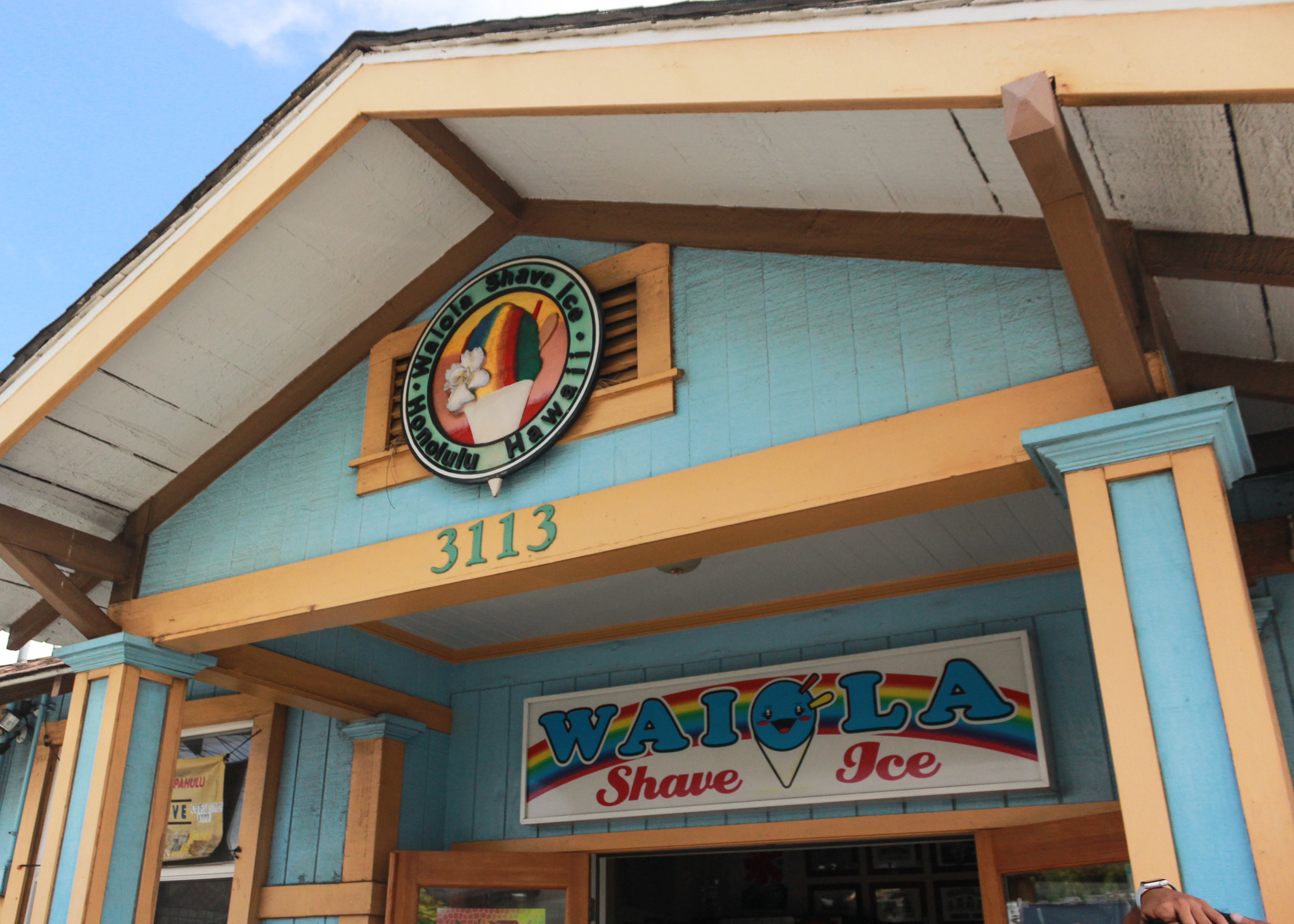 Waiola Shave Ice in Honolulu.