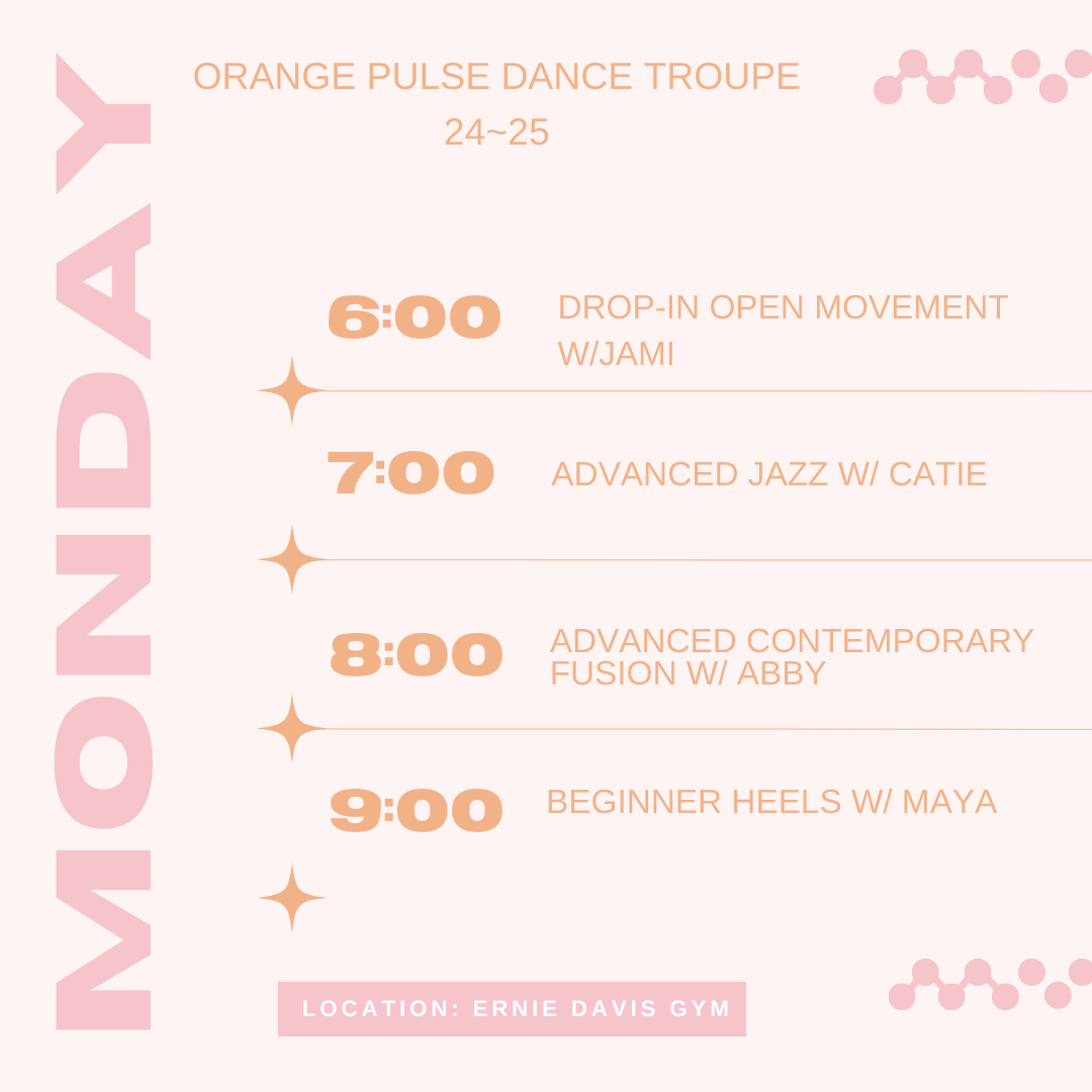 Through my work on the Instagram I've been maintaining a pink/orange theme.