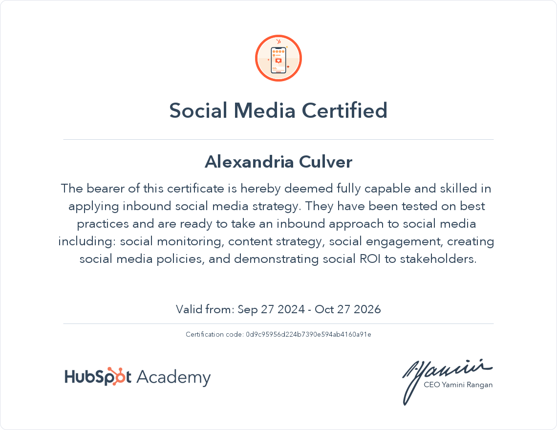 HubSpot Social Media Marketing
