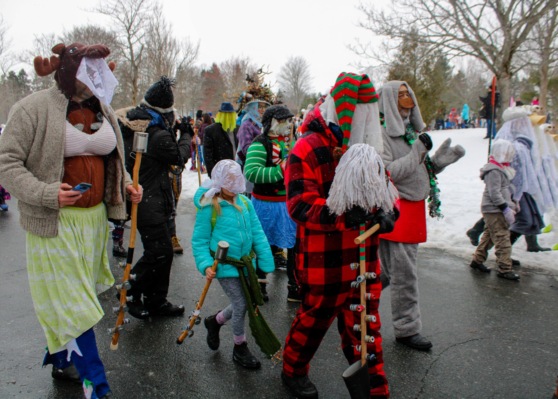 Mummers Festival, Bowring Park, St. John's, Newfoundland
