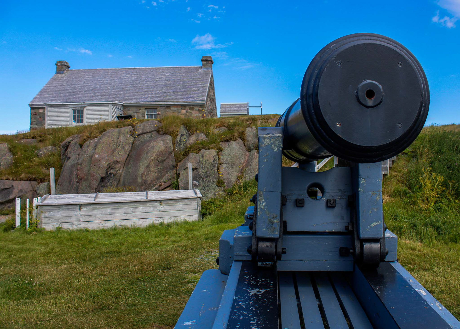 Canon on the Cliffs at the Queens Battery, Signal Hill