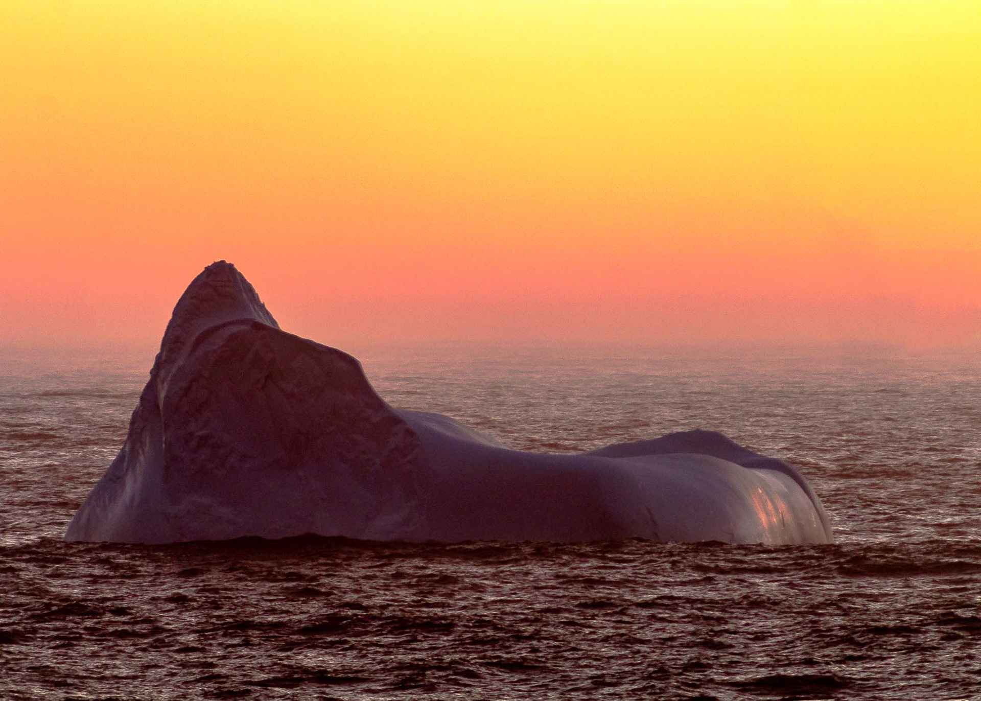 Iceberg at Sunrise