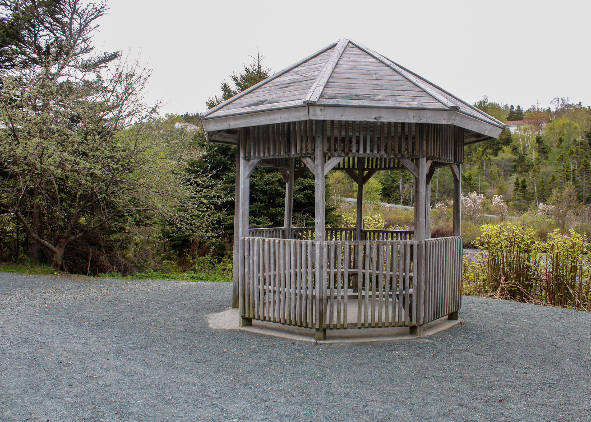 Gazebo on the Manuels River Trail, Conception Bay South, NL