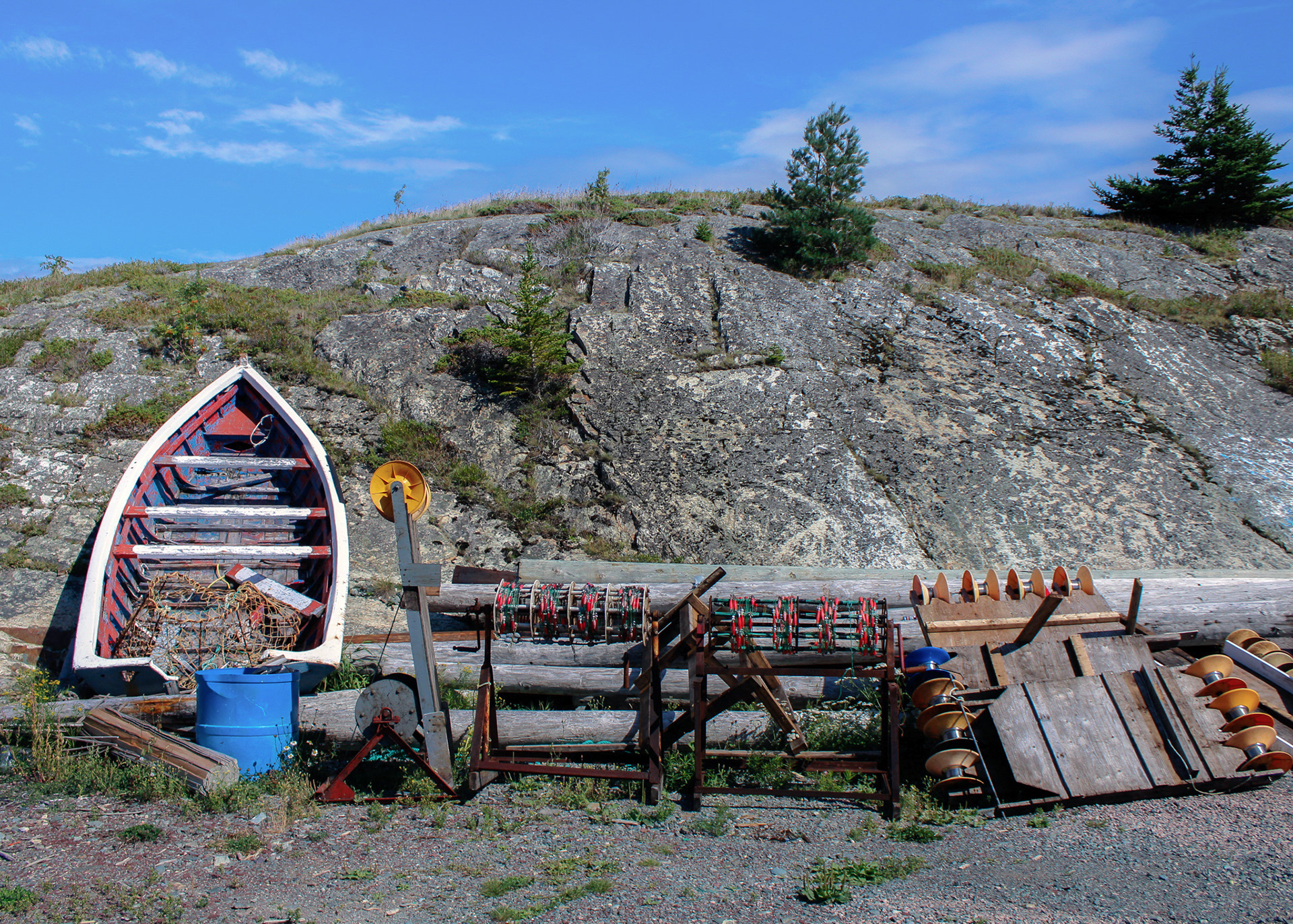 Fishing Gear Display, Brigus