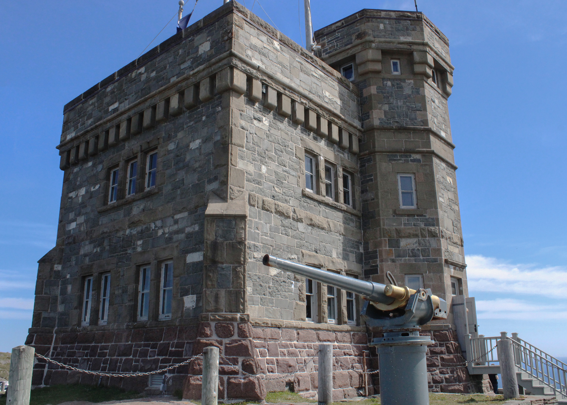 Cabot Tower and noon day gun, Signal Hill