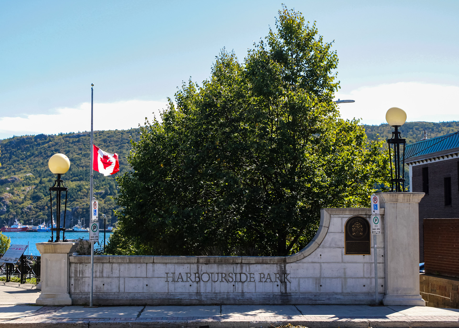 Harbourside Park, St. John's, Newfoundland, Canada