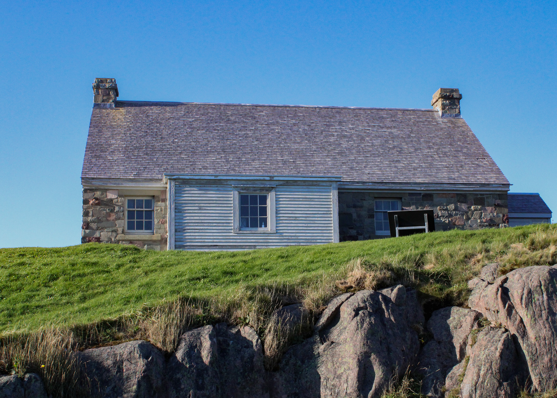Soldier's barracks at the Queens Battery, Signal Hill, Newfoundland