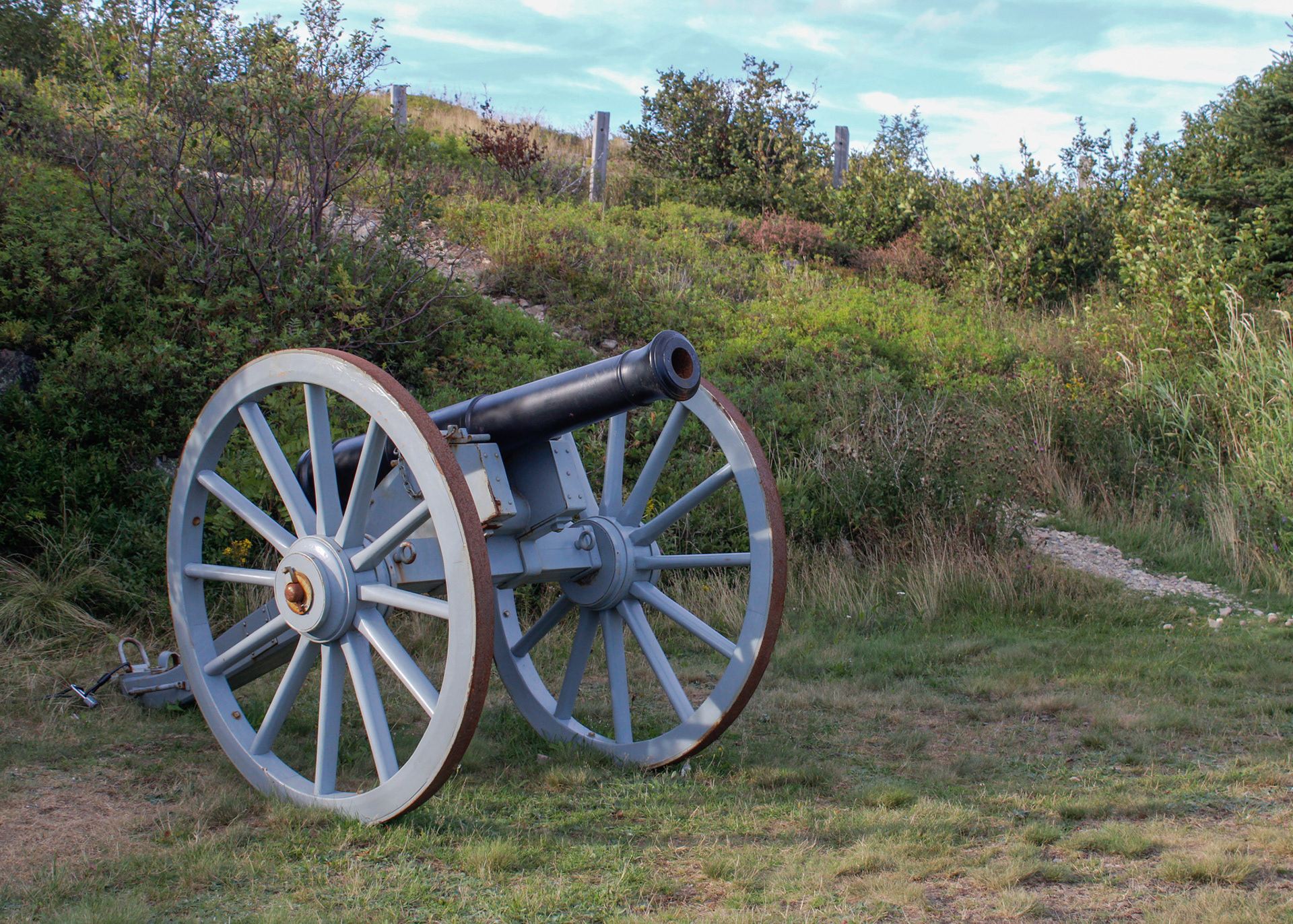 Field canon at the base of Gibbet Hill, Signal Hill, Newfoundland