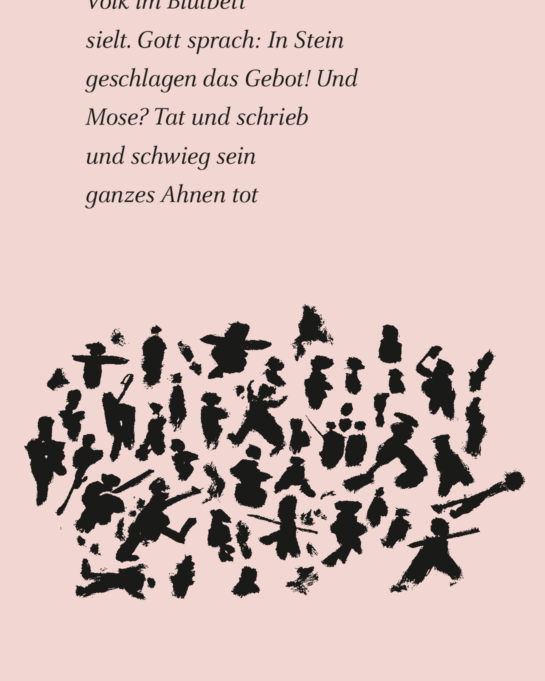 5/10: »Mose schweigt«