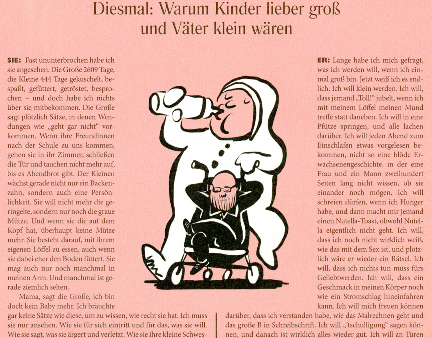 „Mama, ich bin doch kein Baby mehr“