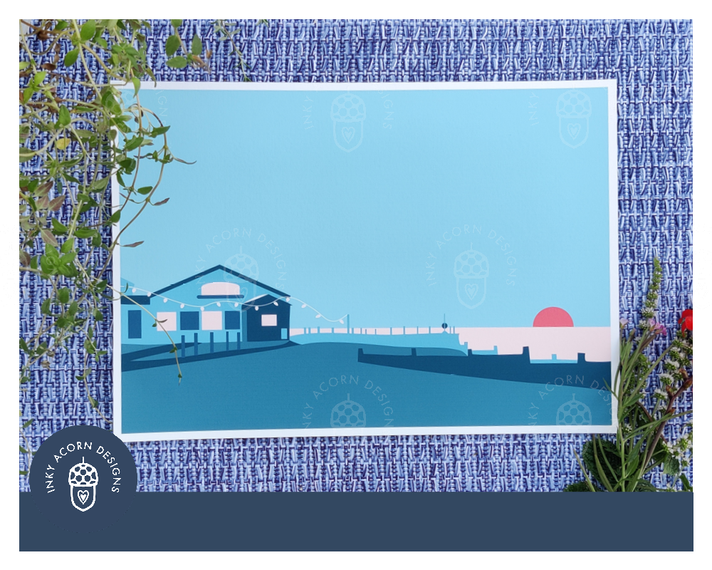 East Quay Fine Art Print