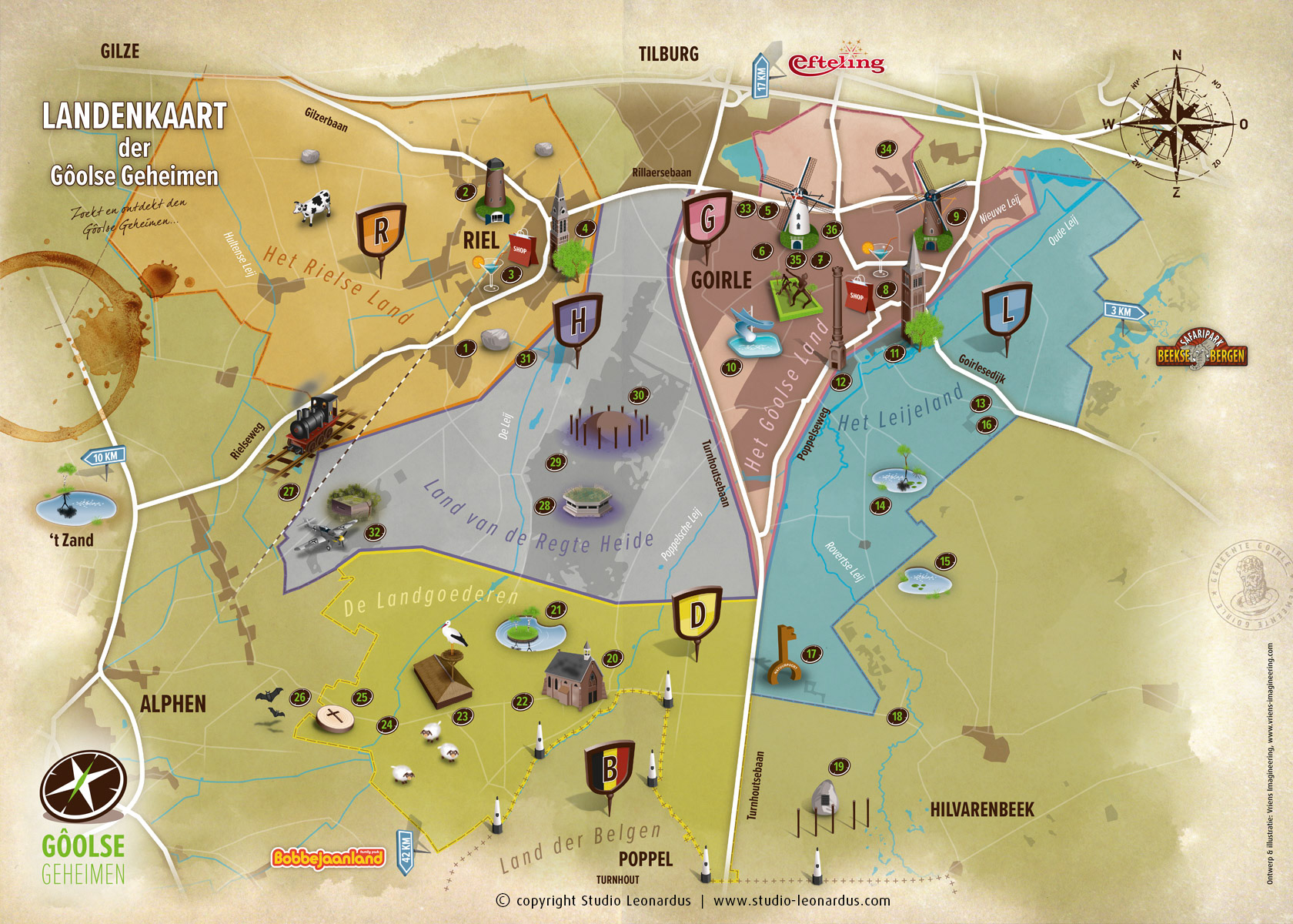 Parkplan Goolse Geheimen