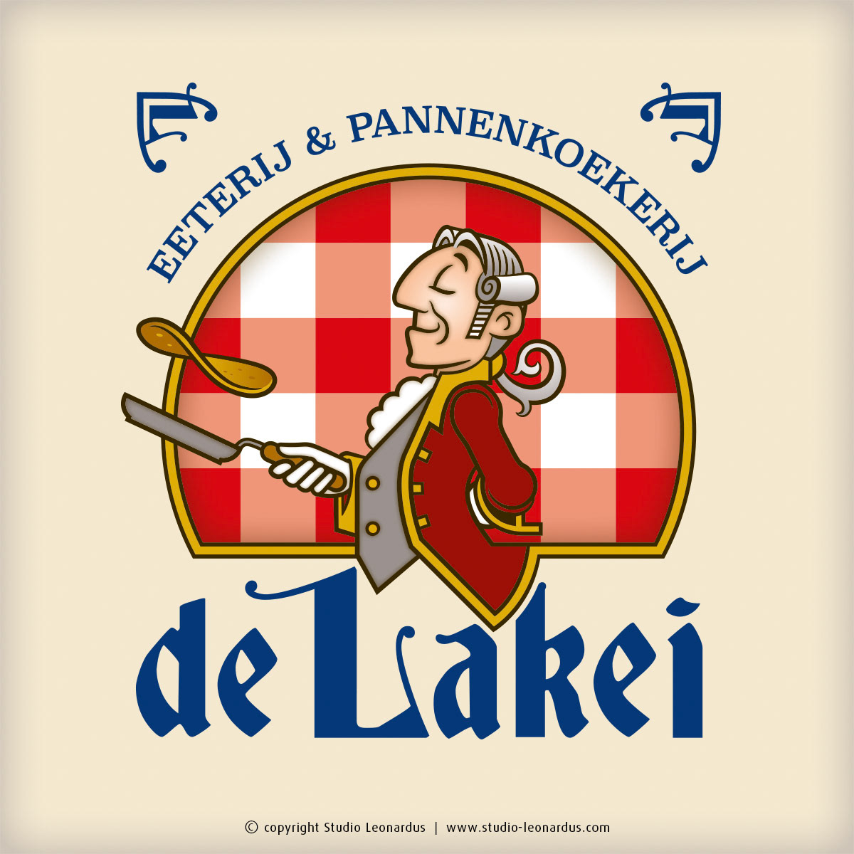 Logo "De Lakei"