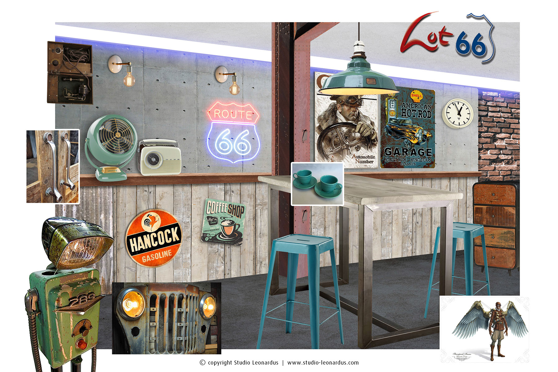 Concept "industrial adventure" Lot 66