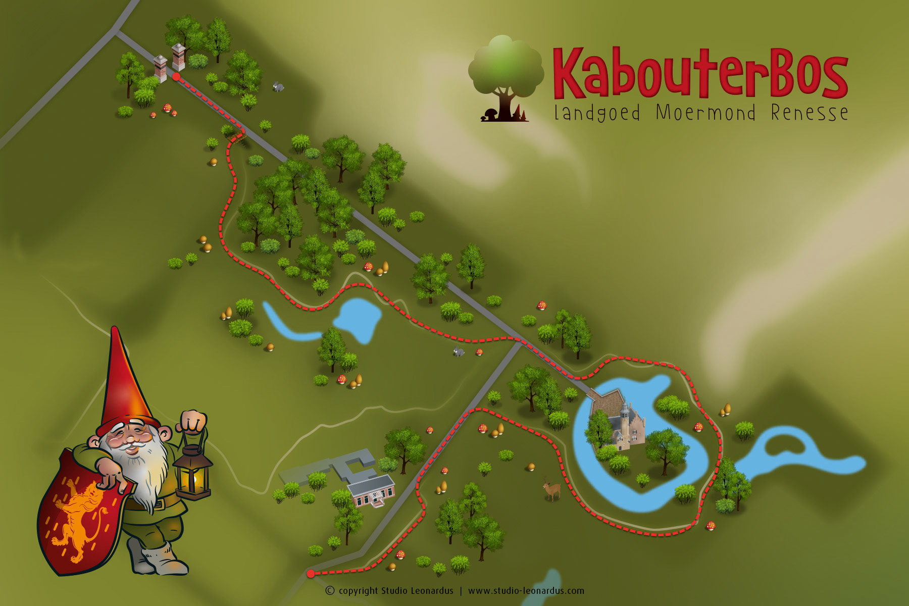 Parkplan Kabouterbos Renesse