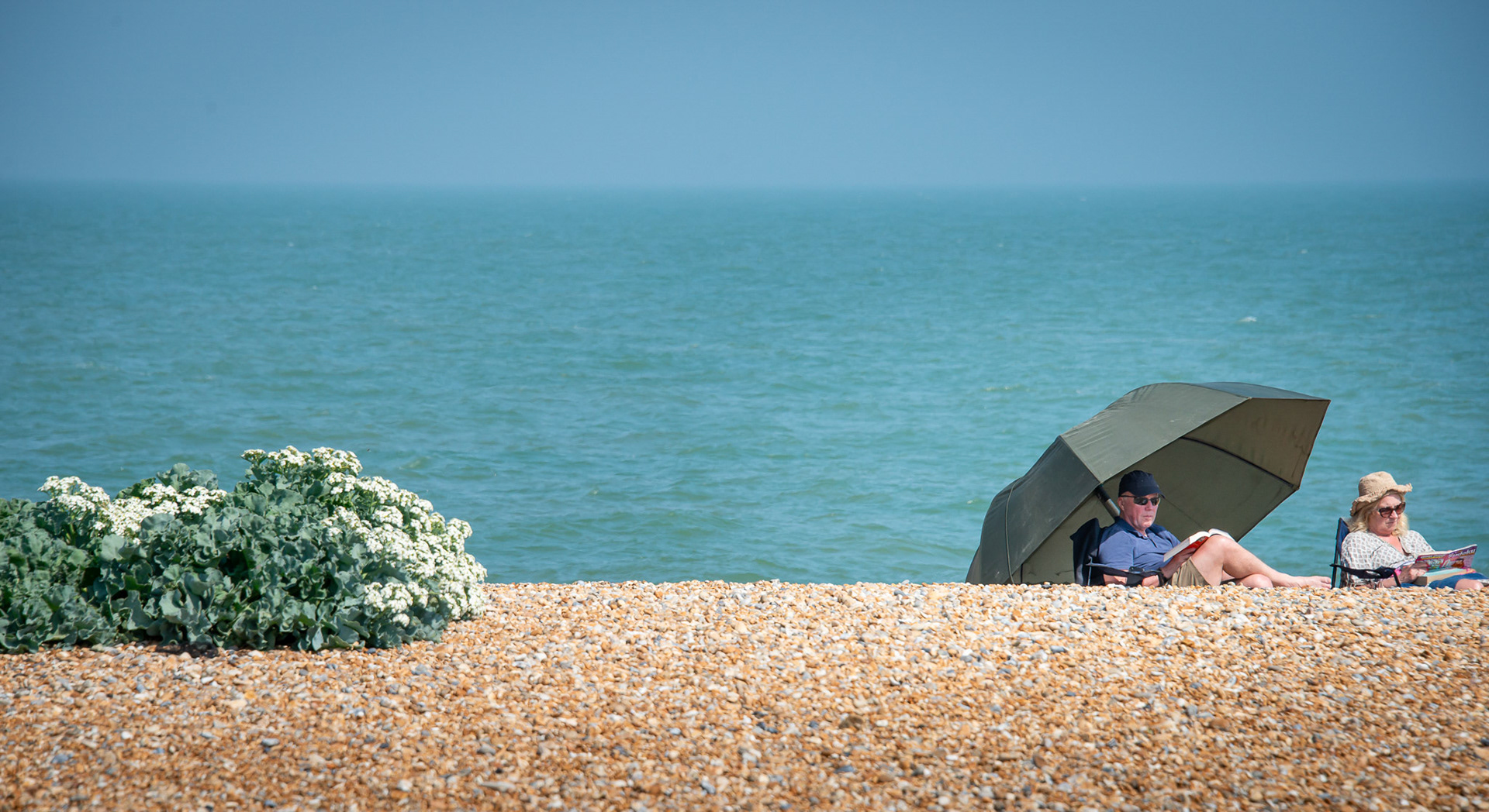 Summer at last. Walmer Beach, 11th May, 2024.