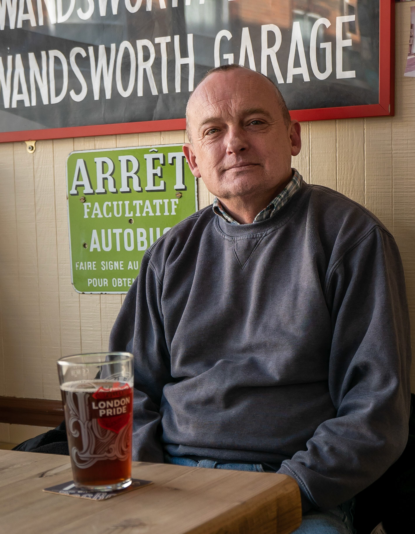 Steve, a former bookkeeper for a local solicitors, now retired.