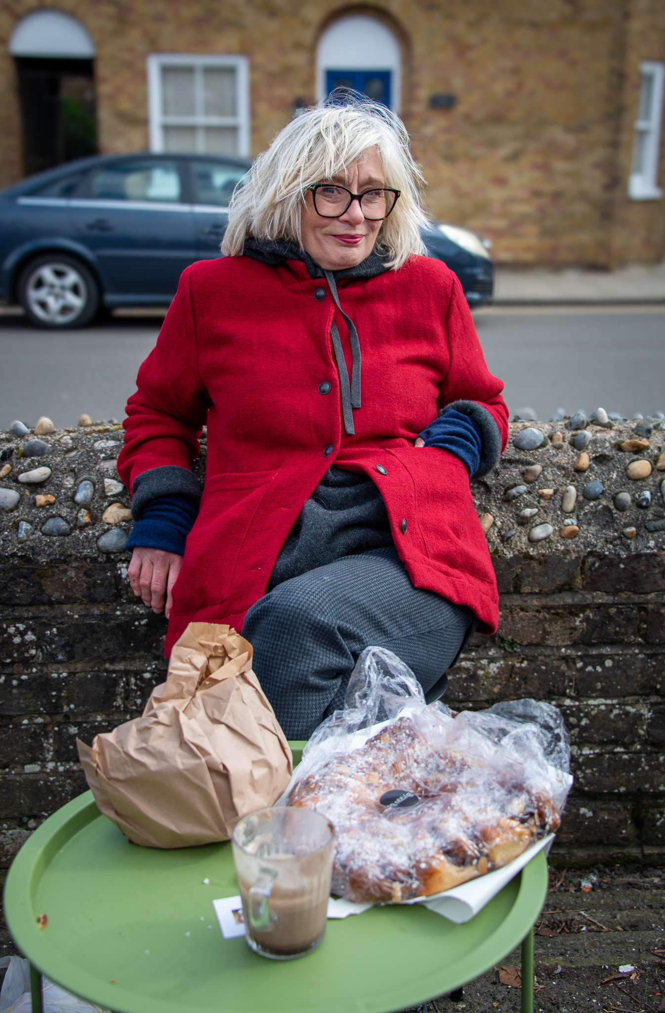 Cathy, a former fashion goods manufacturer. Real Deal Coffee Roasters, Deal Market, 14th March, 2025.