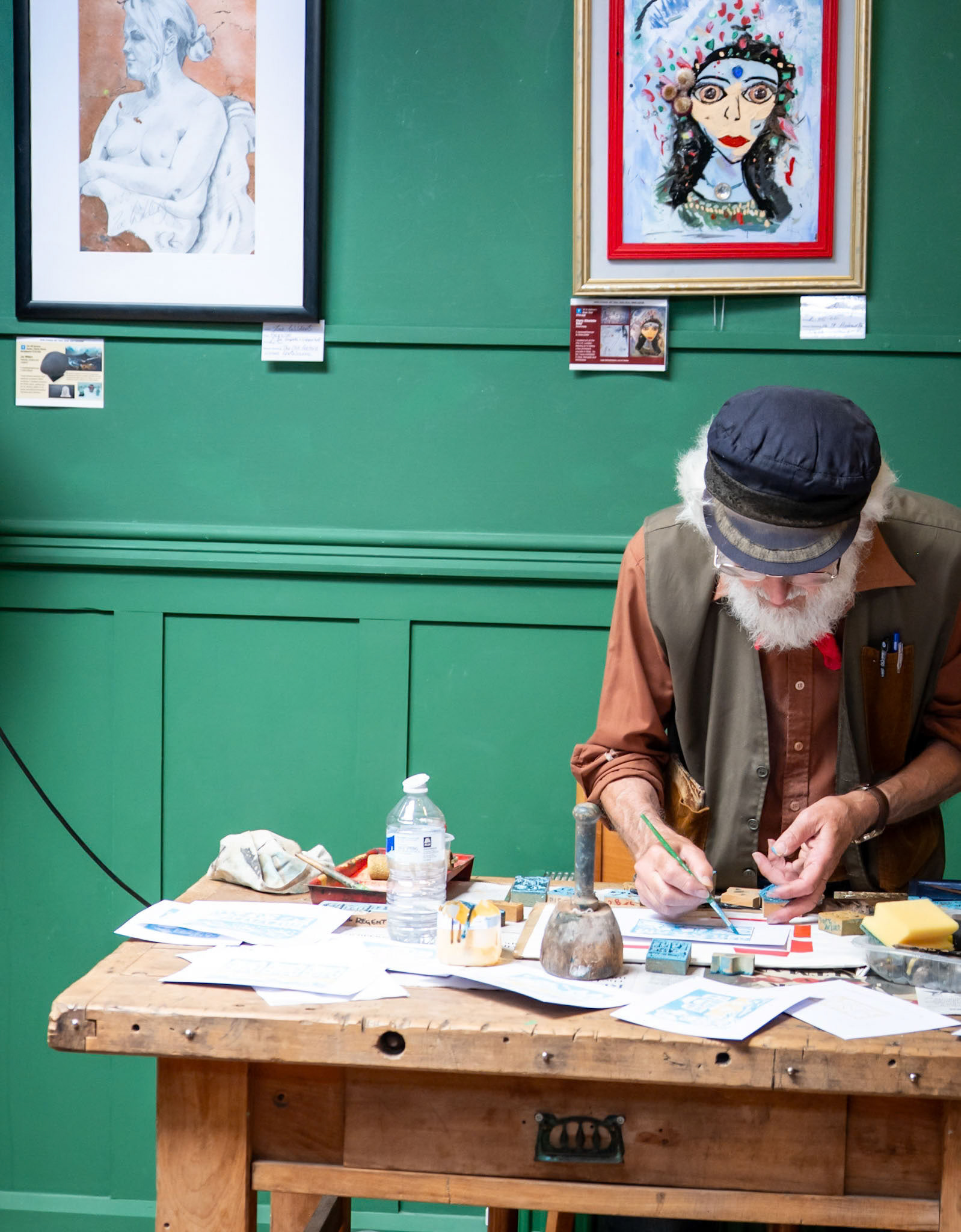 Alan. SEAs Paint Out event at several locations around the waterfront and town centre, 4th July, 2026.
